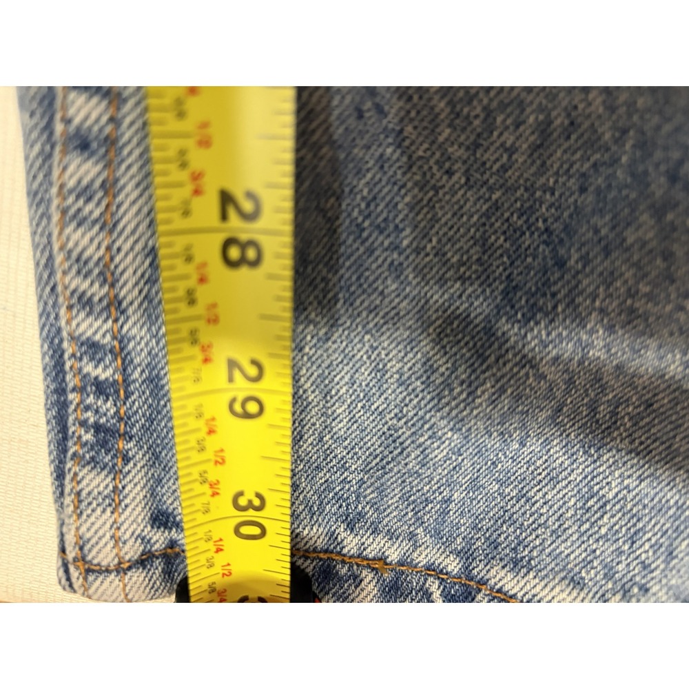 Vintage Levi's 505 Jeans Women 8 L Made USA Low Rise Straight Leg 100% Cotton - Picture 6 of 11